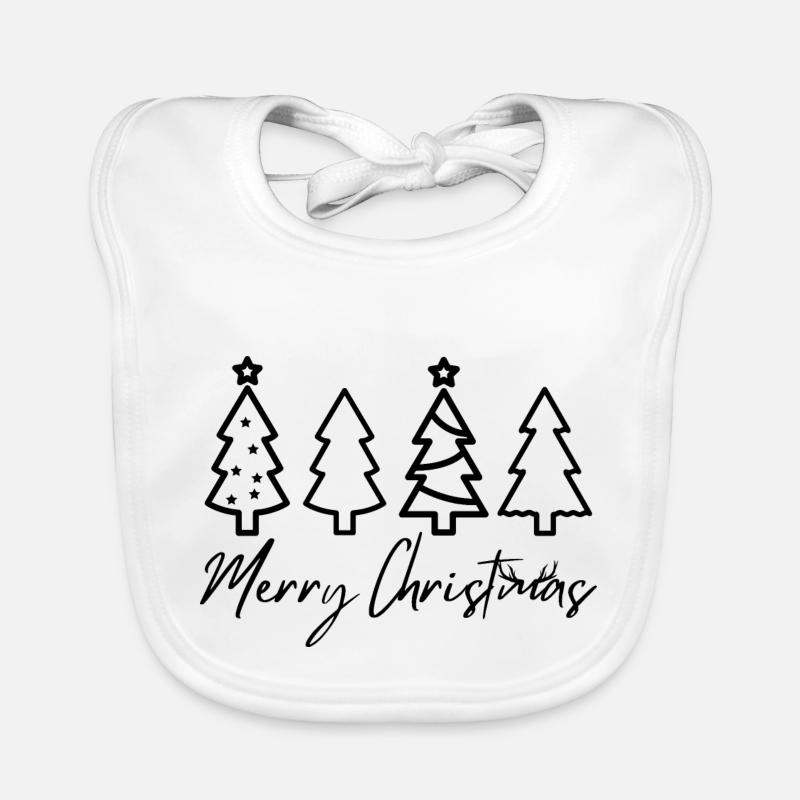 Joyeux Noël Bavoir bio Bébé