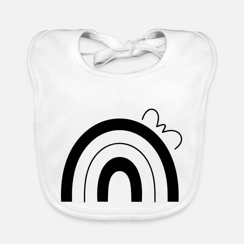 Rainbow Organic Baby Bibs