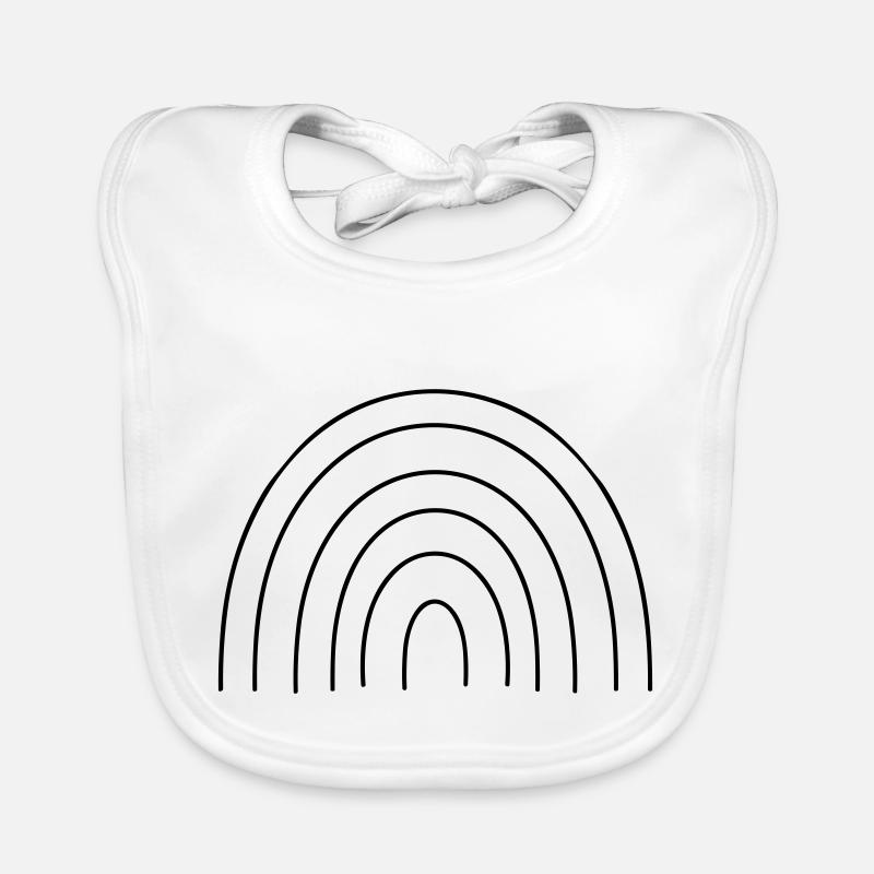 Arc en ciel Bavoir bio Bébé