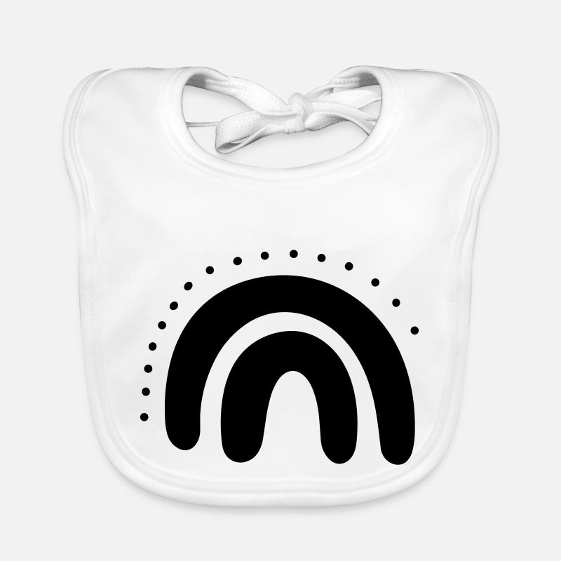 Arc en ciel Bavoir bio Bébé