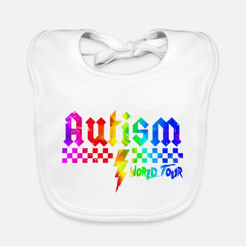 Autismus-Bewusstsein: anders, anders, besser Baby Bio-Lätzchen