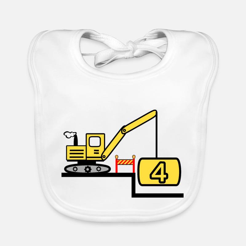 Bagger Baby Bio-Lätzchen