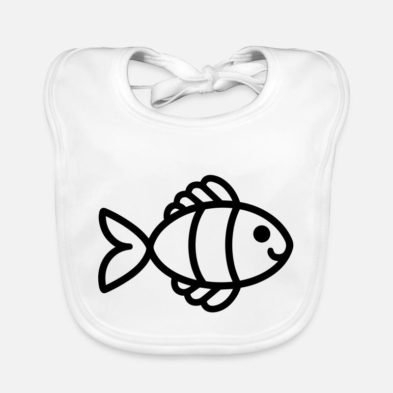Fisch Baby Bio-Lätzchen