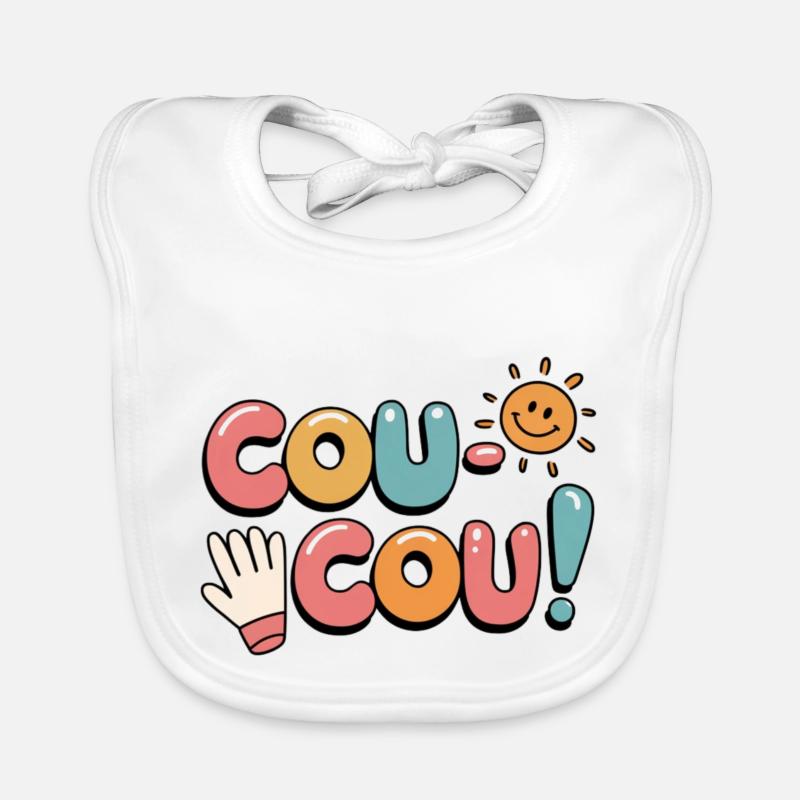 Hallo Deutsch - Coucou Design Baby Bio-Lätzchen