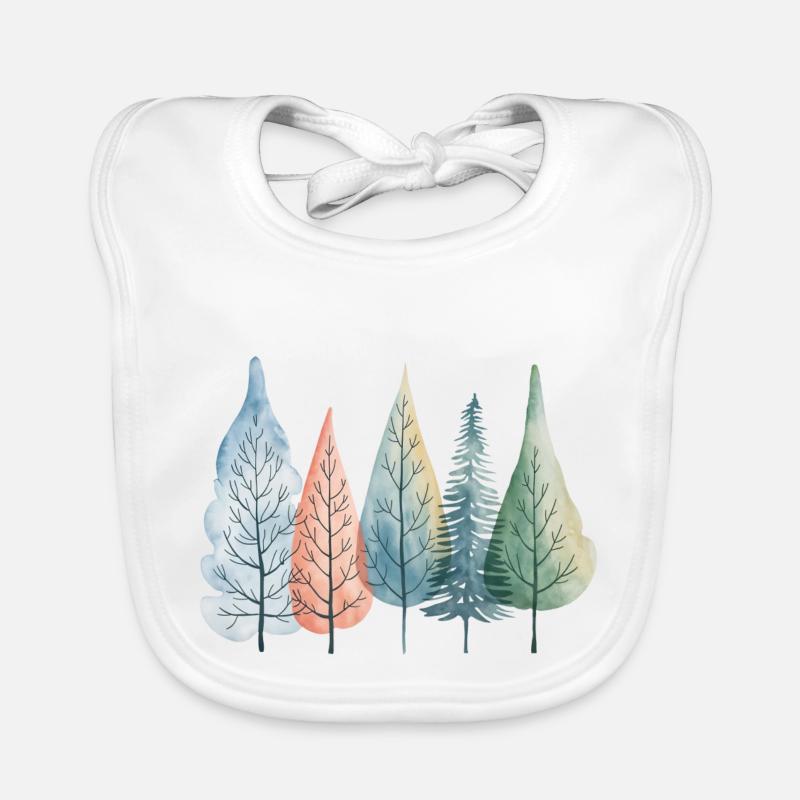 Hiver Bavoir bio Bébé