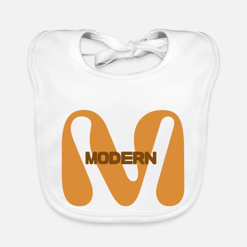 Moderne Bavoir bio Bébé