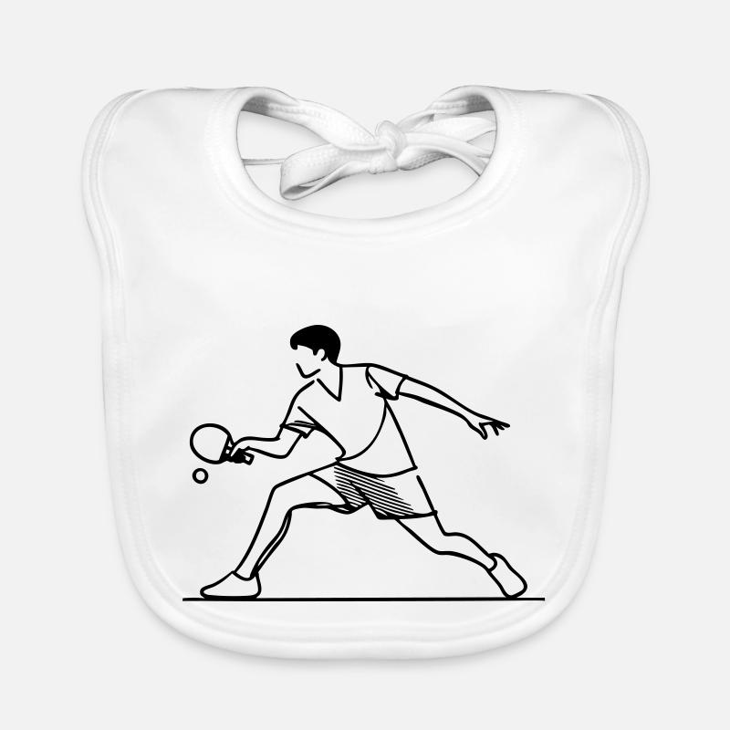tischtnennis Baby Bio-Lätzchen