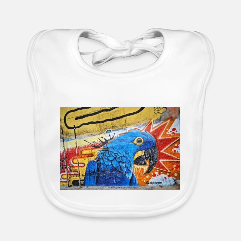 Monde du graffiti 6 Bavoir bio Bébé