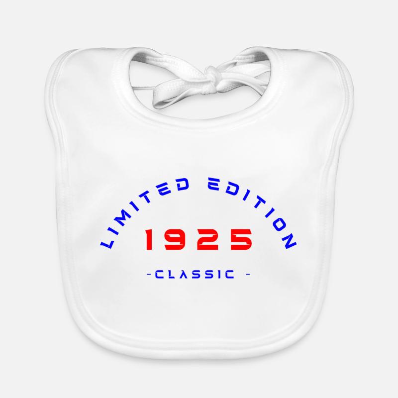 1925, Limited Edition Organic Baby Bibs