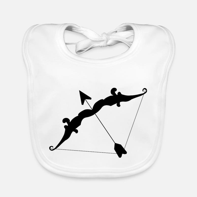 Amor-Bogen Baby Bio-Lätzchen