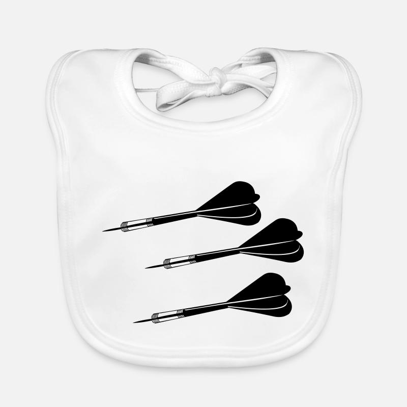 dartpfeile Baby Bio-Lätzchen