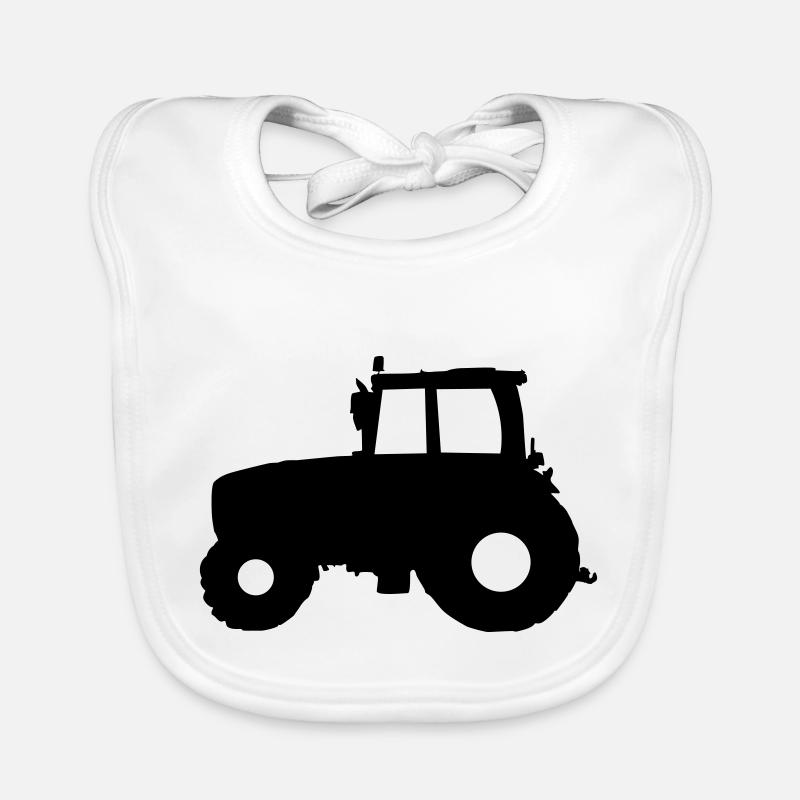 Tractor Tractor Organic Baby Bibs