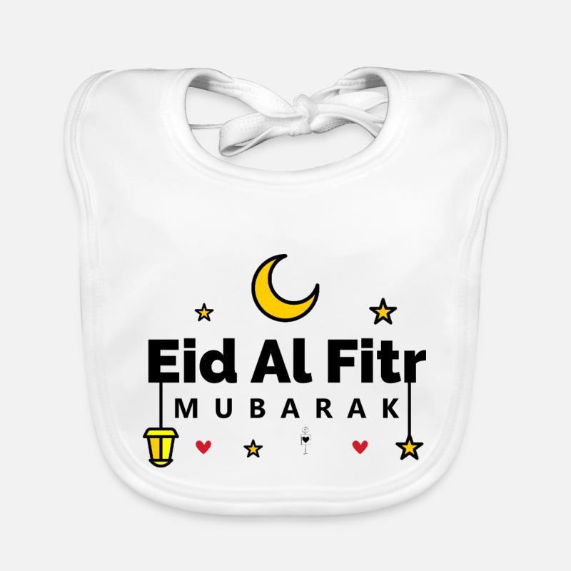 Islam Eid Mubarak Baby Bio-Lätzchen