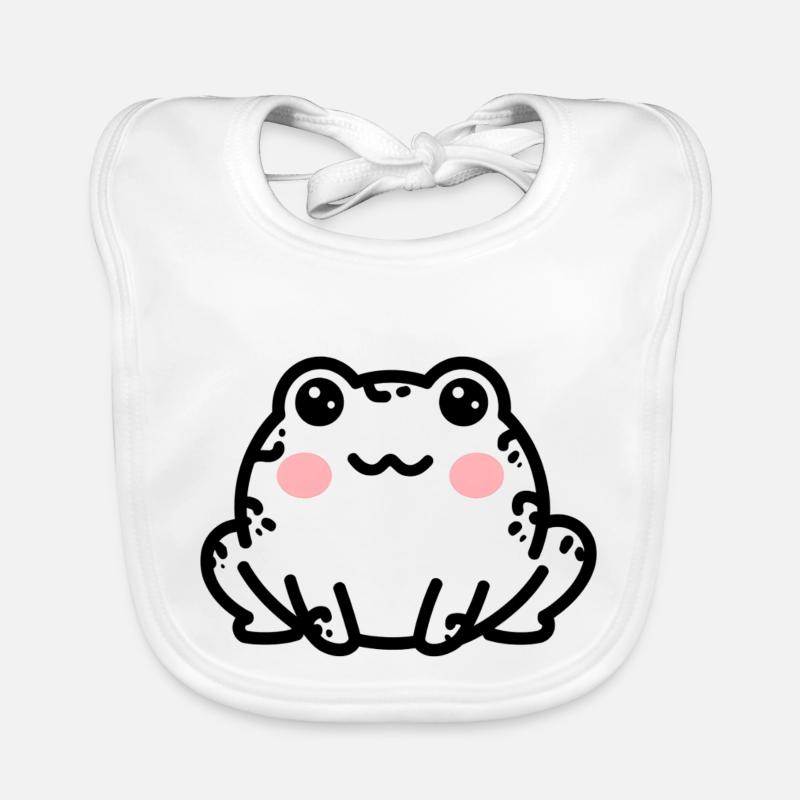 crapaud Bavoir bio Bébé