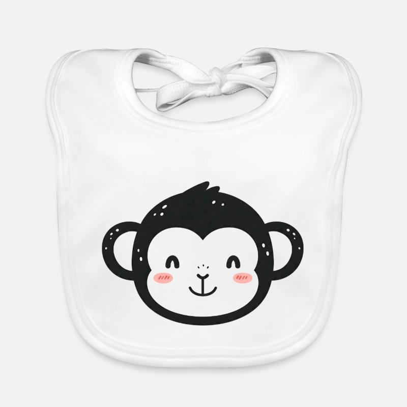 Gorille Bavoir bio Bébé
