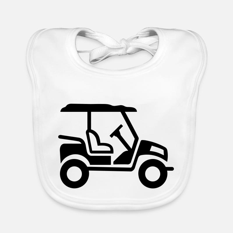 voiture de golf Bavoir bio Bébé