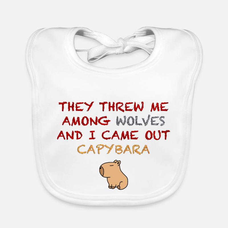 I’m A Capybara Organic Baby Bibs