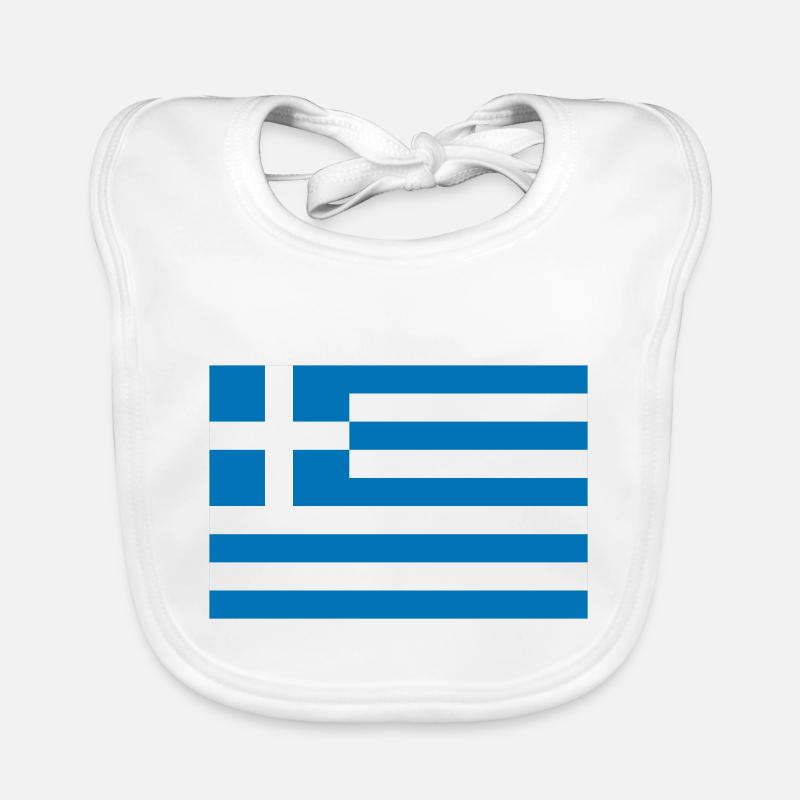 Grèce Bavoir bio Bébé