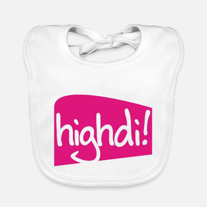 hyghdi Heido heida Bavoir bio Bébé