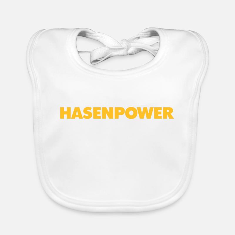 Hasenpower Baby Bio-Lätzchen