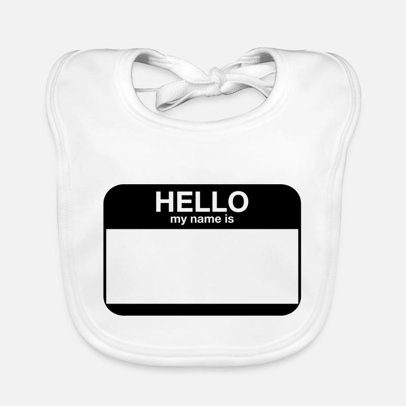 hello my name is Baby Bio-Lätzchen