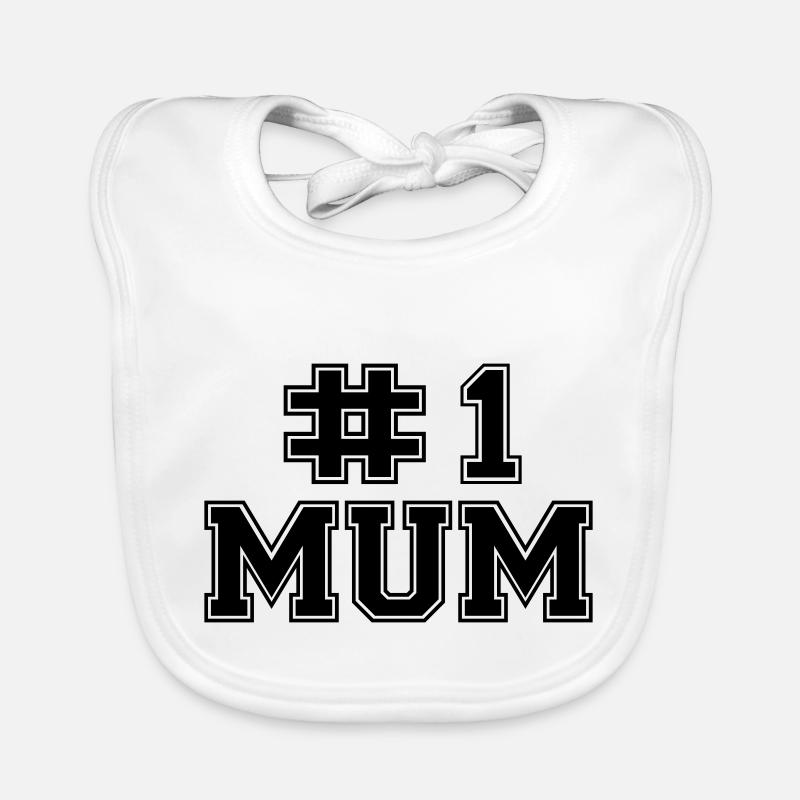 Maman du numéro un Bavoir bio Bébé