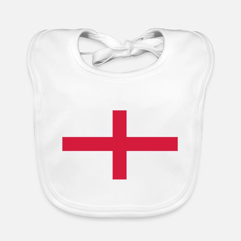 St george cross Organic Baby Bibs