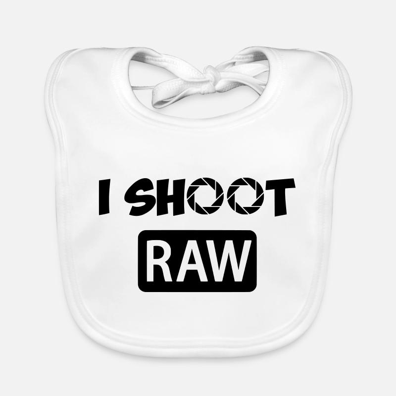I Shoot RAW Baby Bio-Lätzchen