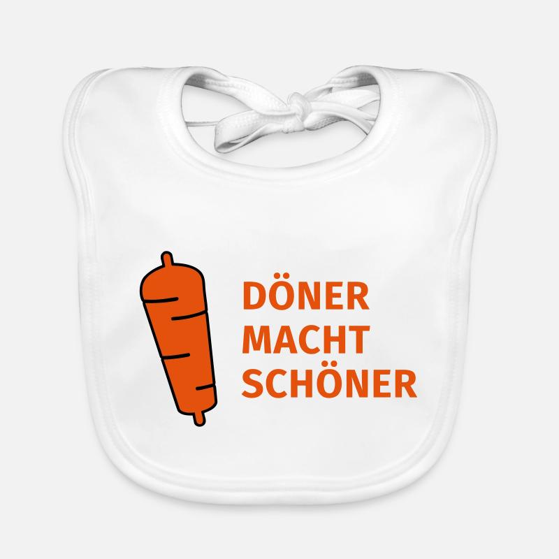 Döner macht schöner Baby Bio-Lätzchen
