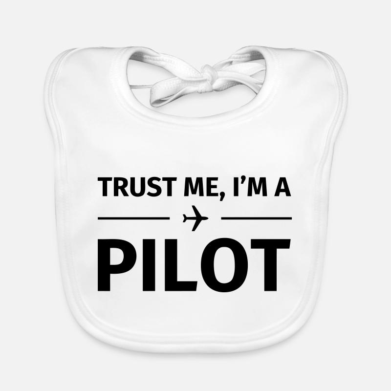 Trust me I'm an Pilot Organic Baby Bibs