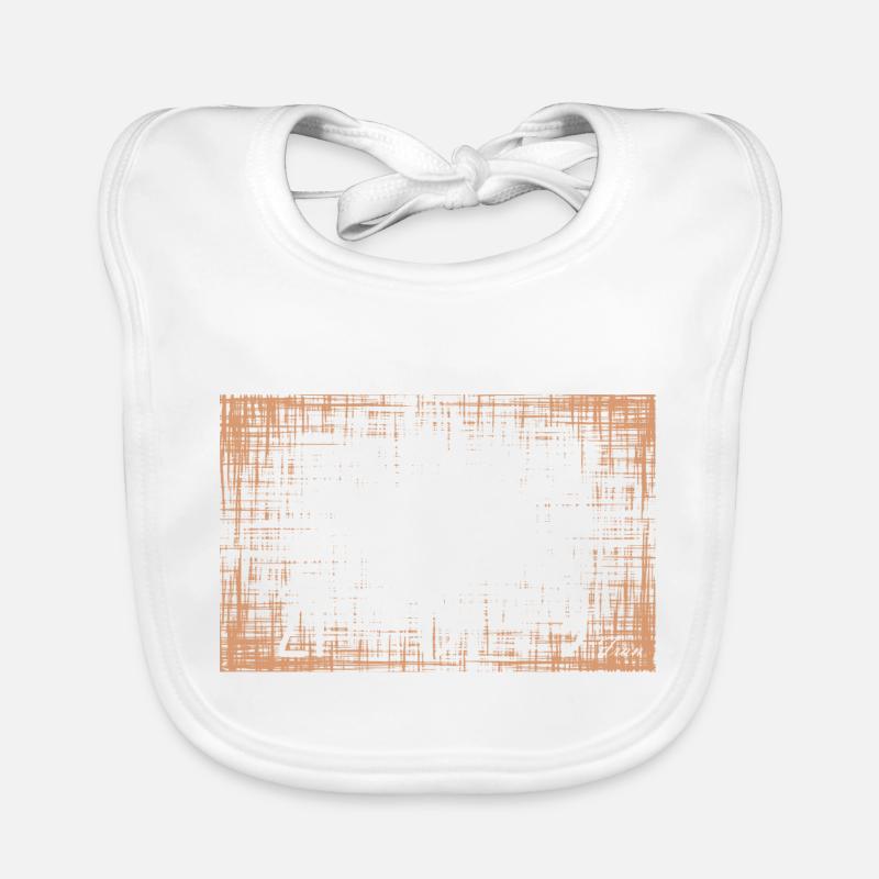 Fran White Organic Baby Bibs