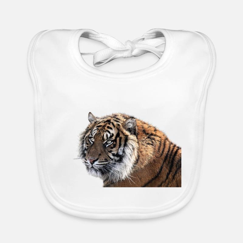 Bengal tiger Organic Baby Bibs