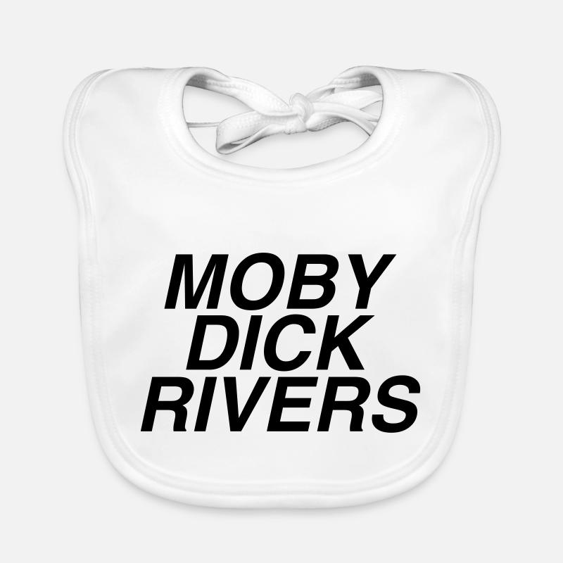 Moby dick rivers Organic Baby Bibs