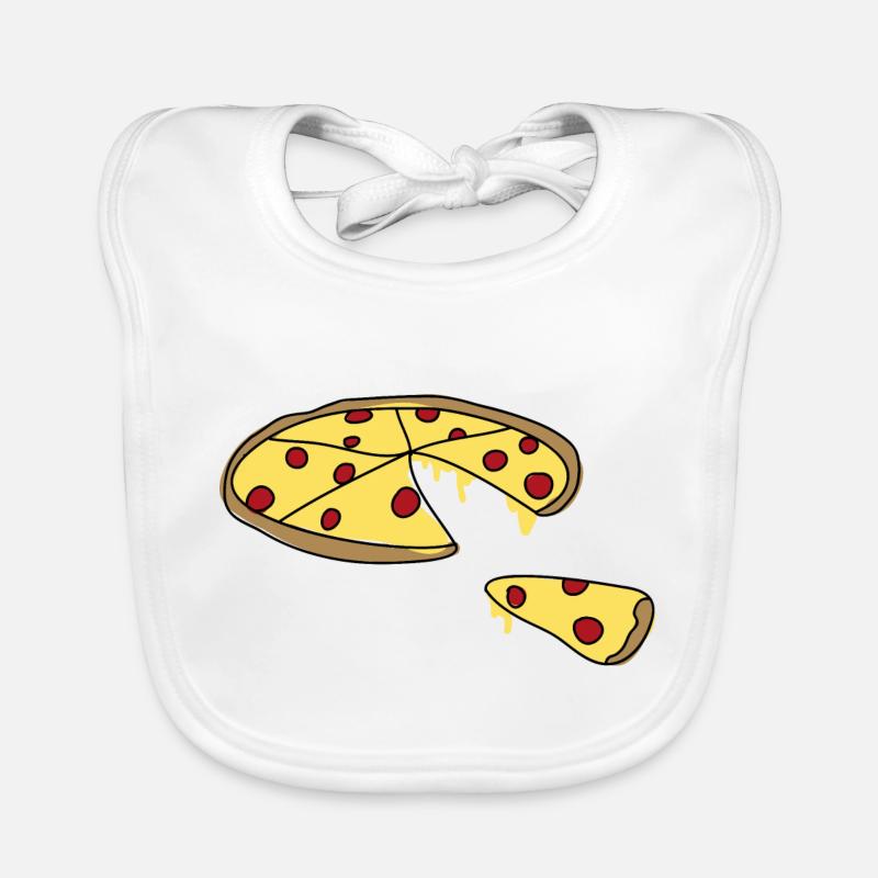 Pizza Baby Bio-Lätzchen