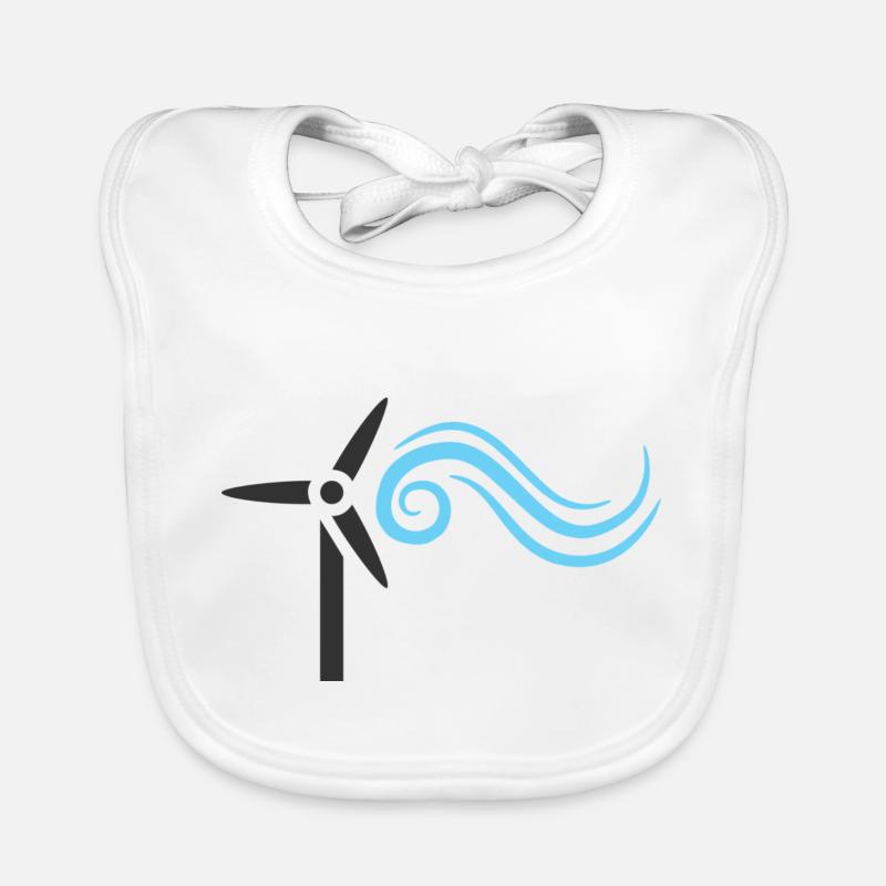 windmill Organic Baby Bibs