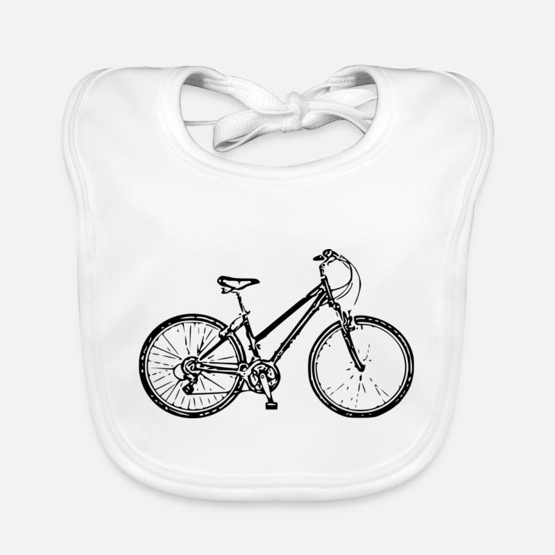 Fahrrad Baby Bio-Lätzchen