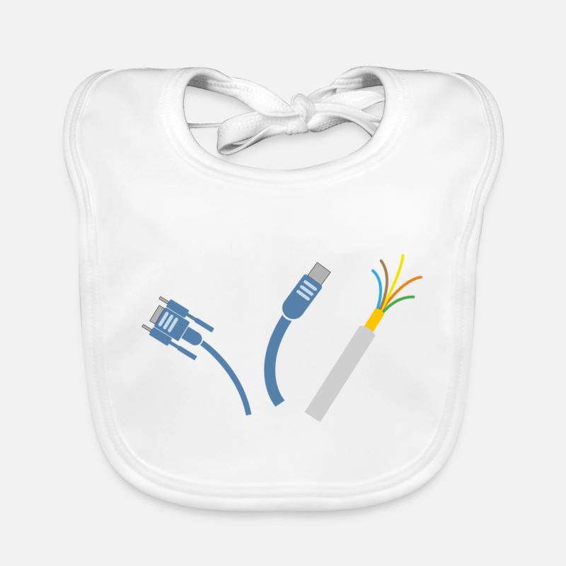 câble Bavoir bio Bébé