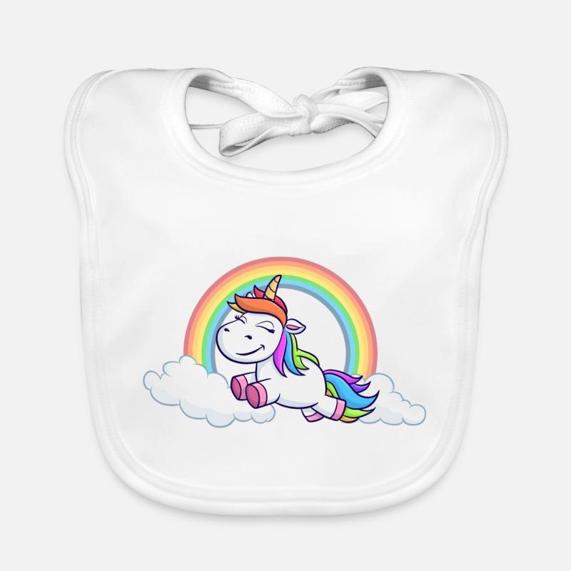 unicorn Baby Bio-Lätzchen