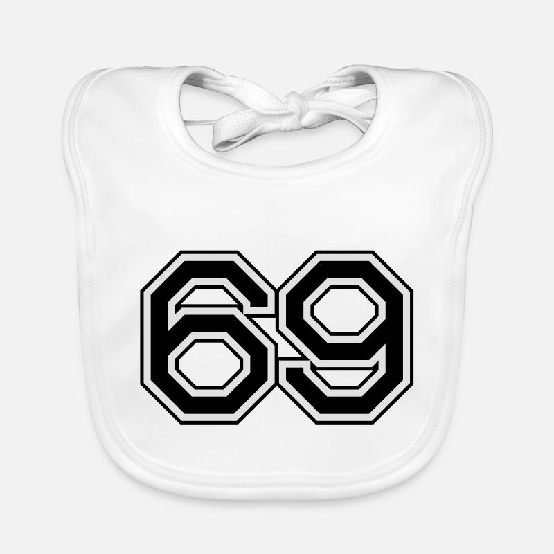 Année 69 Bavoir bio Bébé