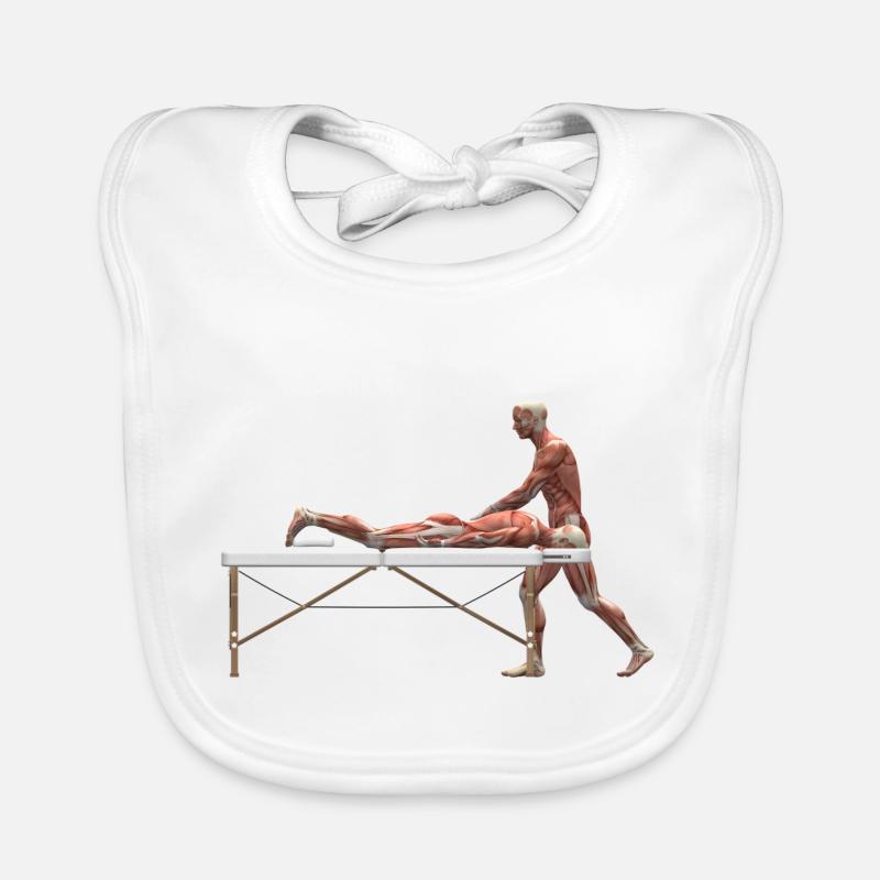 first aid massage first aid therapy therapy7 Organic Baby Bibs