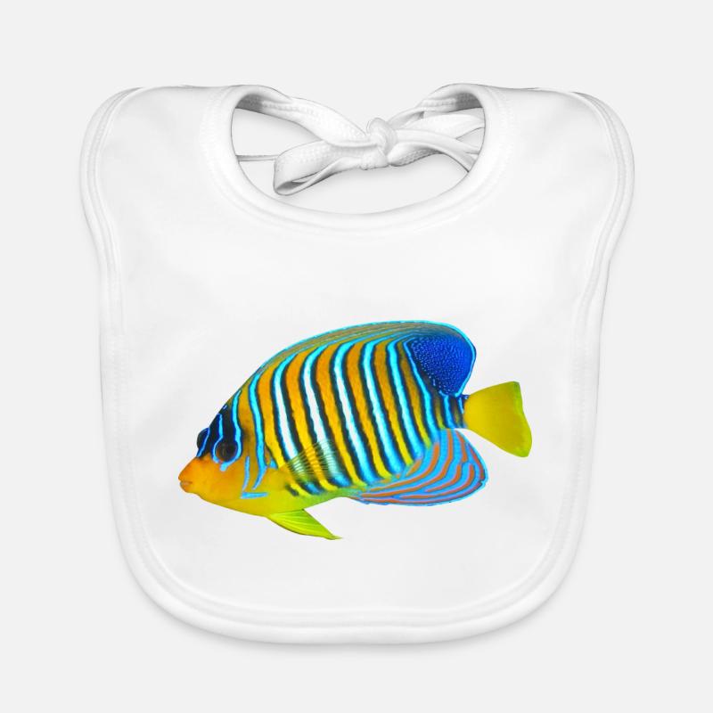 Poisson Bavoir bio Bébé
