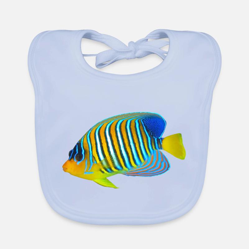 fish Organic Baby Bibs