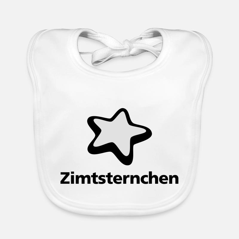 Zimtsternchen Baby Bio-Lätzchen
