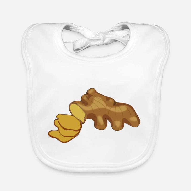 ginger ingwer veggie gemuese vegetable1 Baby Bio-Lätzchen