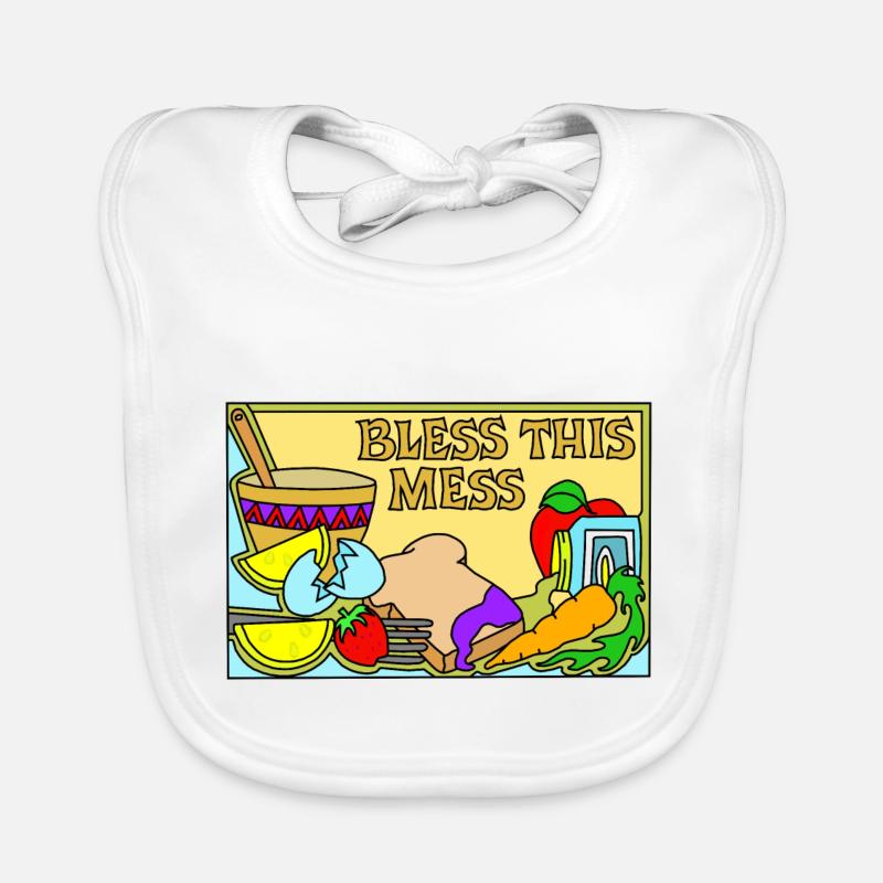 Food - mess kitchen :) Organic Baby Bibs