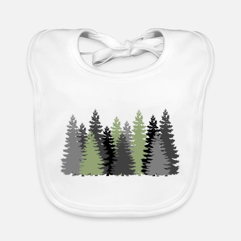 baum tree baumstamm wald forest woods168 Baby Bio-Lätzchen