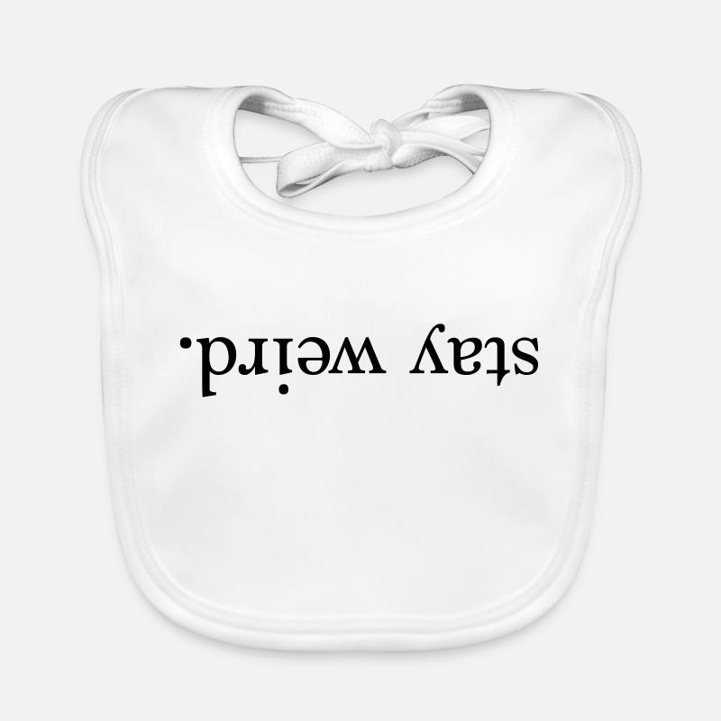 rester bizarre. Bavoir bio Bébé