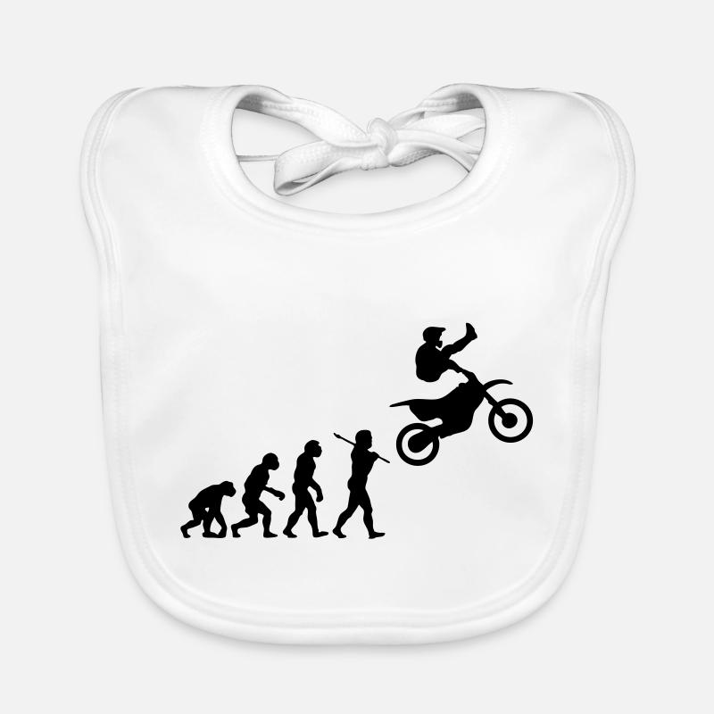 MX Freestyle Motocross Evolution Organic Baby Bibs