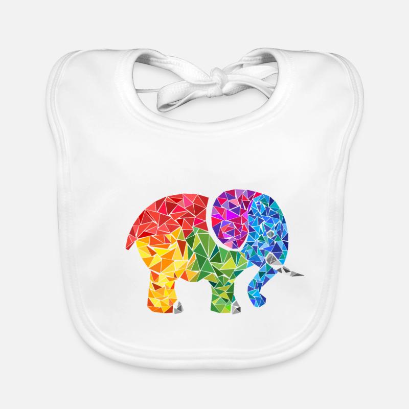 Elefant Baby Bio-Lätzchen