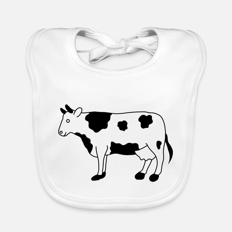 Cow Organic Baby Bibs